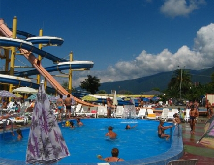 Морские развлечения на пляже - Пансионат «Сан-Марина»